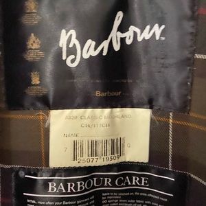 Barbour men’s jacket c46